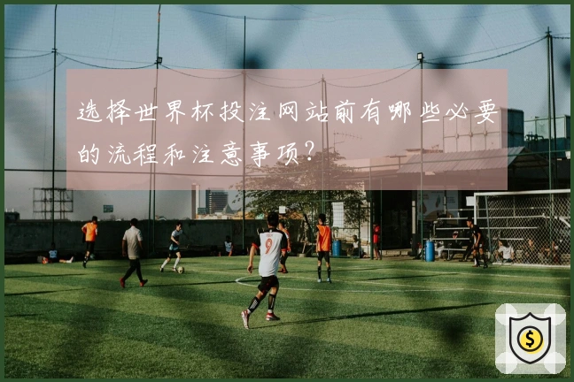 选择世界杯投注网站前有哪些必要的流程和注意事项？
