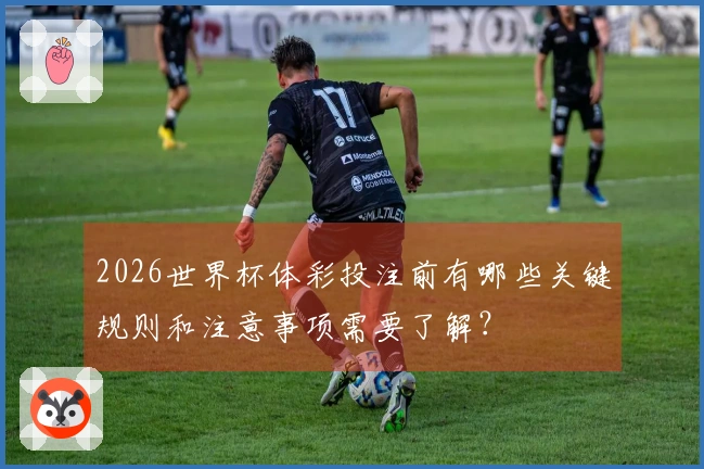 2026世界杯体彩投注前有哪些关键规则和注意事项需要了解？